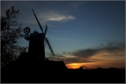 cley-mill-sunset by steve-edwards