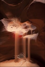 sandfall-antelope-canyon by steve-edwards