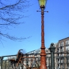 Lamppost and Bike by Terry Walters