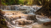 Kuang Si Waterfall by Alex Cranswick