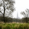 Church of St Hilaire by Terry Onslow