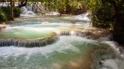 Kuang Si Waterfall by Alex Cranswick