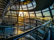 Reichstag Sunset by Nick Pitt