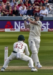 Ben Stokes Ashes Six by Eddy Lane