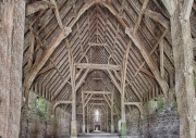 Great Coxwell Barn by Mike Stanley