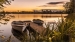 Boats at dawn by Anna Stowe