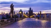 Daybreak in Prague by Anna Stowe