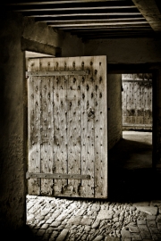 Lacock Doorway by Geoff Astle