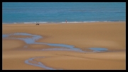 Lonely-beach by Malcolm Cole