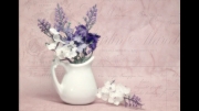 ceramic-jug-silk-flowers by lesley-hunt