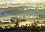 Misty Sunrise by Anna Stowe