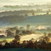 Misty Sunrise by Anna Stowe
