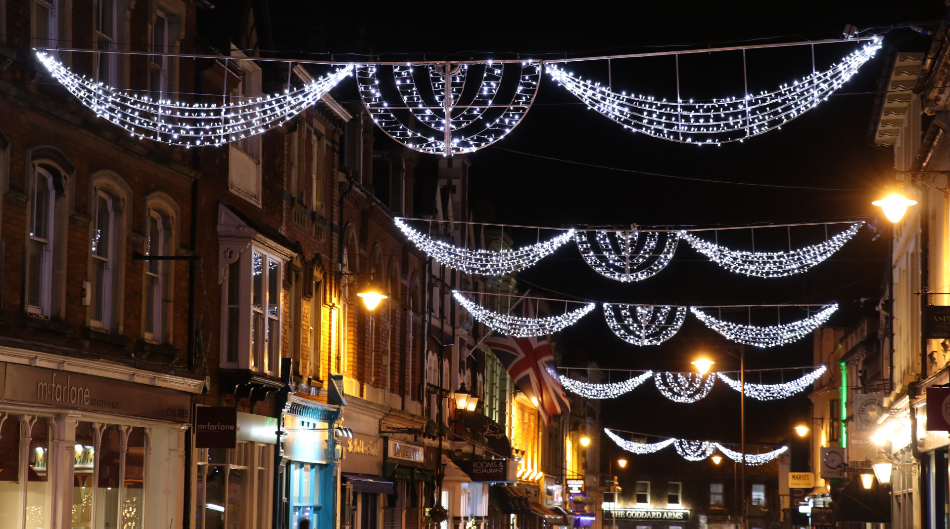 Old Town Lights by Richard Salt Swindon Photographic Society